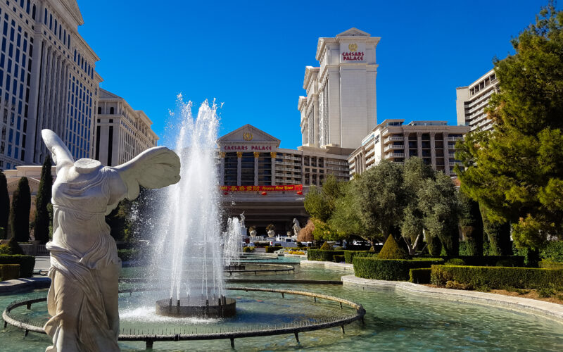 Go visit Caesars Palace and try the Bacchanal Buffet.